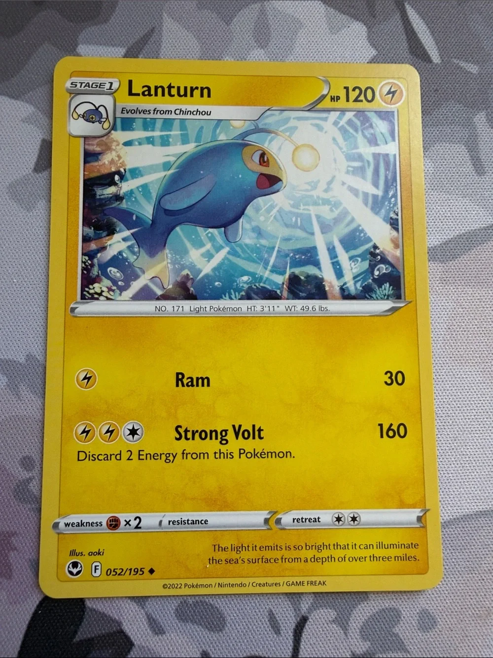 Chinchou & Lanturn Collection Lot | 4 Pokémon Cards | ✨5/$25✨